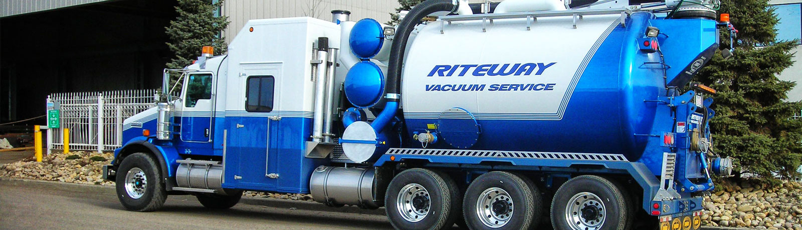 image of hydrovac truck riteway vacuum service